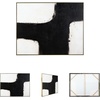 image:imageSignature Design by Ashley Large Framed Abstract Canvas Wall Art 50 Inch