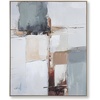 image:imageSignature Design by Ashley Large Framed Abstract Canvas Wall Art Neutral