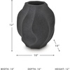 image:imageSignature Design by Ashley Large Matte Black Modern Tall Table VaseBlack