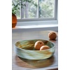 image:imageSignature Design by Ashley Large Round Glass Decorative Bowl Sage Green