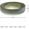 image:imageSignature Design by Ashley Large Round Glass Decorative Bowl Sage Green