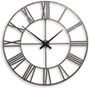 image:imageSignature Design by Ashley Large Silver Roman Numeral Wall Clock 36 InchSliver