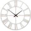 image:imageSignature Design by Ashley Large Silver Roman Numeral Wall Clock 36 InchWhite