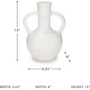 image:imageSignature Design by Ashley Large Terra Cotta White Ceramic Vase