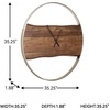 image:imageSignature Design by Ashley Large Wall Clock 3525 Inch Panchali