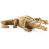 image:imageSignature Design by Ashley Lauretman Contemporary Polyresin Alligator Sculpture Antique Gold