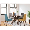 image:imageSignature Design by Ashley Lyncott Traditional Round Dining Room Table Seats up to 4 Brown 45W x 2975HLight Brown