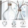 image:imageSignature Design by Ashley Marcin Modern Glass 2 Peiece Bottle Neck Vase Set Clear