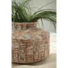 image:imageSignature Design by Ashley Meltland 10 Geometric Vase BrownLight Brown  Black