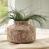 image:imageSignature Design by Ashley Meltland 10 Geometric Vase BrownLight Brown  Black