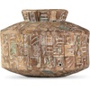 image:imageSignature Design by Ashley Meltland 10 Geometric Vase BrownLight Brown  Black