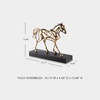 image:imageSignature Design by Ashley Metal Horse Statue 16 Horse Sculpture