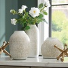 image:imageSignature Design by Ashley Metal Shelf Decor Set White amp Gold Set of 5White  Gold