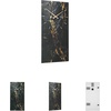 image:imageSignature Design by Ashley Modern Black and Gold Rectangular Wall ClockBlack  Gold
