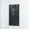 image:imageSignature Design by Ashley Modern Black and Gold Rectangular Wall ClockBlack  Gold
