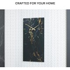 image:imageSignature Design by Ashley Modern Black and Gold Rectangular Wall ClockBlack  Gold