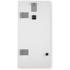 image:imageSignature Design by Ashley Modern Black and Gold Rectangular Wall ClockLight Brown  Light Gray