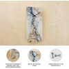 image:imageSignature Design by Ashley Modern Black and Gold Rectangular Wall ClockLight Brown  Light Gray