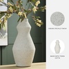 image:imageSignature Design by Ashley Modern Speckled Cream Terra Cotta Vase 14 InchBeige