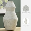 image:imageSignature Design by Ashley Modern Speckled Cream Terra Cotta Vase 14 InchBeige