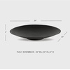 image:imageSignature Design by Ashley Moises Antique Metal Centerpiece Accent Bowl Dark Brown