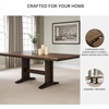 image:imageSignature Design by Ashley Moriville Counter Height Dining Extension TableLight Brown  Dark Brown