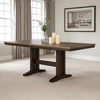 image:imageSignature Design by Ashley Moriville Counter Height Dining Extension TableLight Brown  Dark Brown