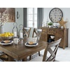 image:imageSignature Design by Ashley Moriville Counter Height Dining Extension TableRustic Brown