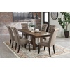 image:imageSignature Design by Ashley Moriville Counter Height Dining Extension TableRustic Brown