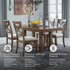 image:imageSignature Design by Ashley Moriville Counter Height Dining Extension TableRustic Brown