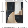 image:imageSignature Design by Ashley Neutral Modern 40x50 Framed Abstract Wall Art