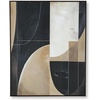 image:imageSignature Design by Ashley Neutral Modern 40x50 Framed Abstract Wall Art