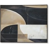 image:imageSignature Design by Ashley Neutral Modern 40x50 Framed Abstract Wall Art