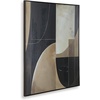 image:imageSignature Design by Ashley Neutral Modern 40x50 Framed Abstract Wall Art
