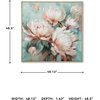 image:imageSignature Design by Ashley Parryville Classic Hand Painted Flower Wall Art 48 x 48 Inches Blue amp Pink