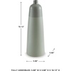 image:imageSignature Design by Ashley Peerland Contemporary Indoor 18 Glazed Ceramic Tabletop Vase Light Green588 W x 588 D x 18 H