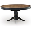 image:imageSignature Design by Ashley Phillinger Casual Dining Butterfly Extension Table Seats up to 6 Medium Brown amp Black