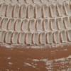 image:imageSignature Design by Ashley Reclove Casual Indoor Abstract Terra Cotta Tabletop Vase White amp Light BrownWhite  Light Brown