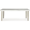 image:imageSignature Design by Ashley Rectangular Dining Table Faux Marble 76 in