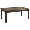 image:imageSignature Design by Ashley Rectangular Farmhouse Dining Table 6 DrawersAlmost Black