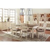image:imageSignature Design by Ashley Rectangular Farmhouse Dining Table 6 DrawersWhitewash