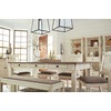 image:imageSignature Design by Ashley Rectangular Farmhouse Dining Table 6 DrawersWhitewash
