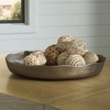 image:imageSignature Design by Ashley Round Decorative Tray 205 in Champagne Gold