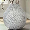 image:imageSignature Design by Ashley Round Terra Cotta Vase Distressed WhiteWhite