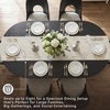 image:imageSignature Design by Ashley Rowanbeck Minimalist Dining Table for 8 People Black