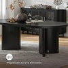 image:imageSignature Design by Ashley Rowanbeck Minimalist Dining Table for 8 People Black