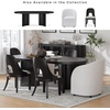 image:imageSignature Design by Ashley Rowanbeck Minimalist Dining Table for 8 People Black