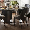image:imageSignature Design by Ashley Rowanbeck Minimalist Dining Table for 8 People Black