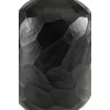 image:imageSignature Design by Ashley Ryanford Modern Indoor 10 HandCarved Glass Tabletop Vase Black725 W x 725 D x 10 H