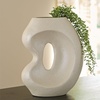 image:imageSignature Design by Ashley Sculptural Tall Beige VaseBeige